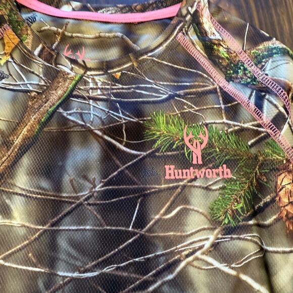 NWT Huntworth Base Layer Top & Pant Set Scent Reducing Size M - Picture 11 of 15